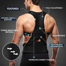 OrthoAlign™ Posture Corrector Belt for Men & Women | Adjustable Back Support Brace